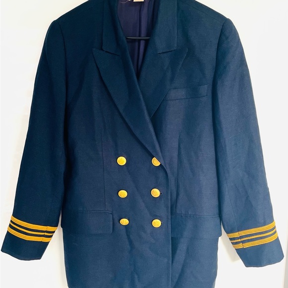 Brooks Brothers Vintage Nautical Linen Women's Blazer Jacket - Picture 5 of 11